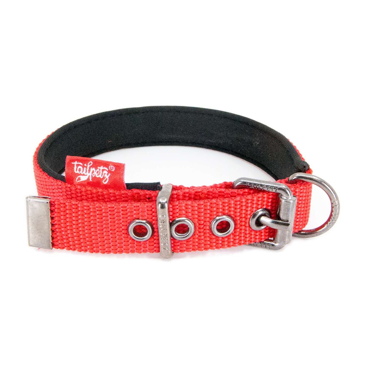 Zgarda pentru câini, Paws &amp; Whiskers, Comfy, Poliester, Rosu - imagine 5